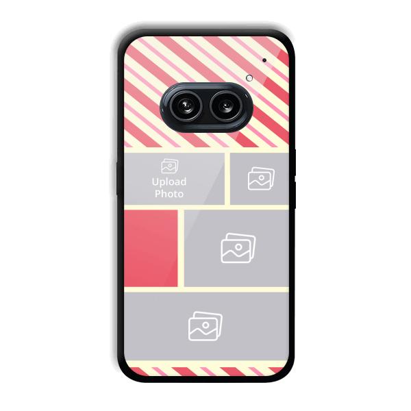 Diagnol Frame Customized Printed Back Cover for Nothing Phone (2a) 5G