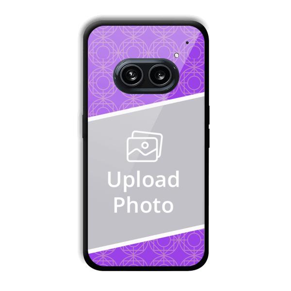 Purple Design Customized Printed Back Cover for Nothing Phone (2a) 5G