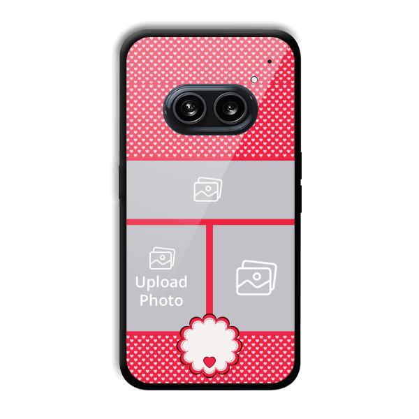 Little Hearts Customized Printed Back Cover for Nothing Phone (2a) 5G