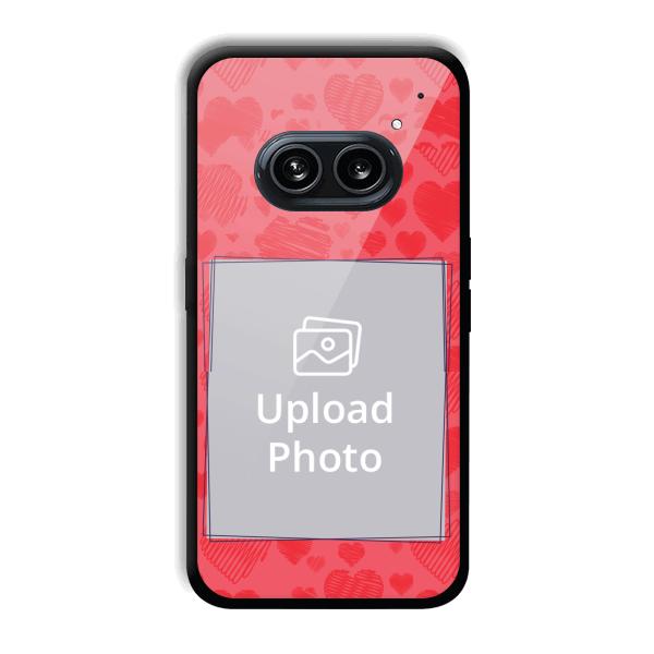Red Hearts Customized Printed Back Cover for Nothing Phone (2a) 5G