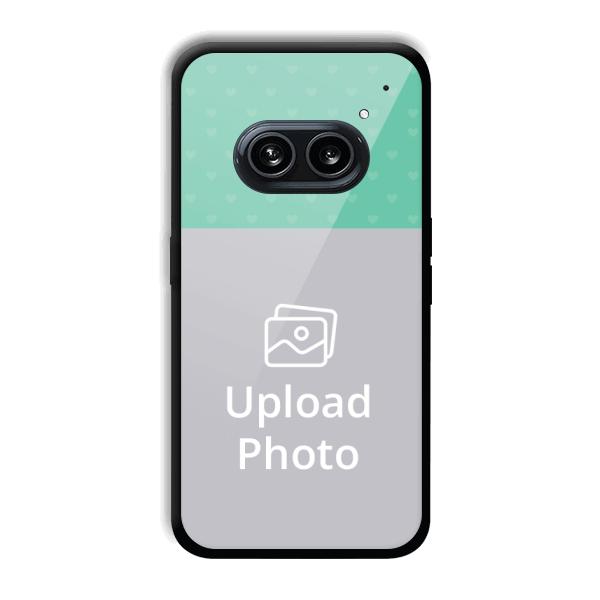 Green Hearts Customized Printed Back Cover for Nothing Phone (2a) 5G
