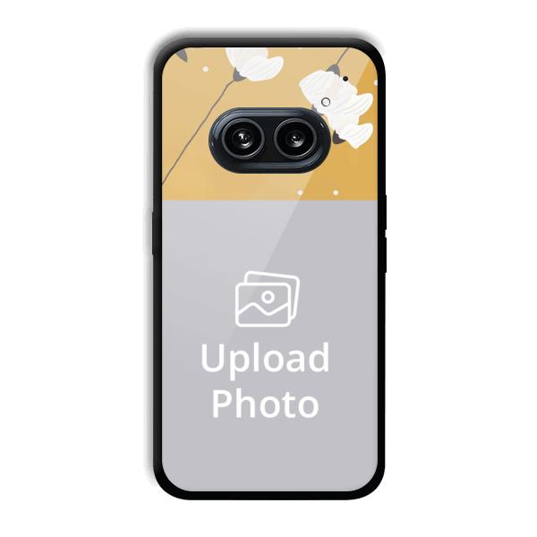 Flowers Background Customized Printed Back Cover for Nothing Phone (2a) 5G