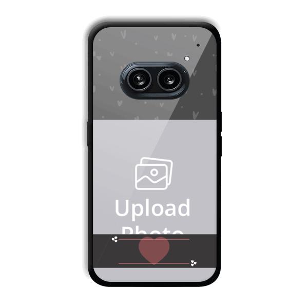 Dark Grey Customized Printed Back Cover for Nothing Phone (2a) 5G