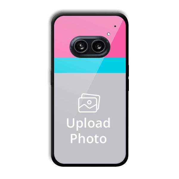 Pink & Sky Blue Customized Printed Back Cover for Nothing Phone (2a) 5G