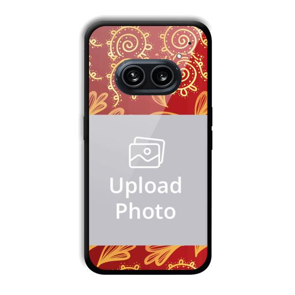 Red Design Customized Printed Back Cover for Nothing Phone (2a) 5G