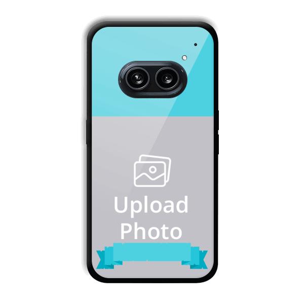 Blue Customized Printed Back Cover for Nothing Phone (2a) 5G