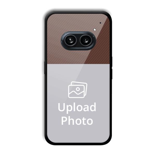 Brown Customized Printed Back Cover for Nothing Phone (2a) 5G