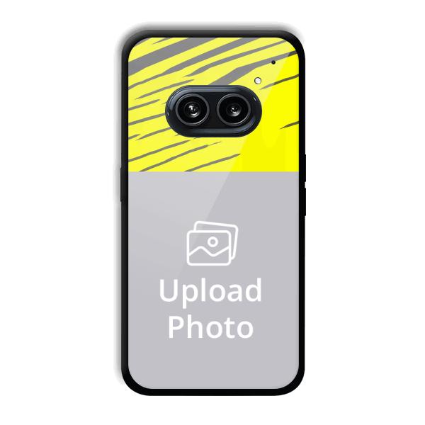 Yellow Lines Customized Printed Back Cover for Nothing Phone (2a) 5G
