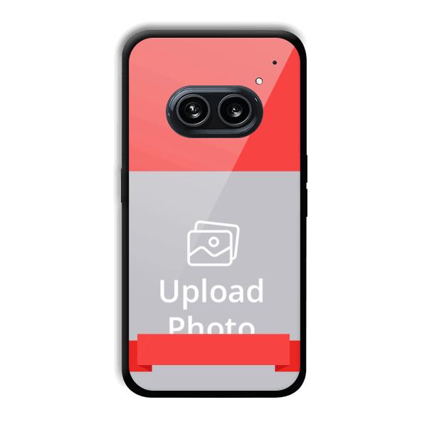 Red Design Customized Printed Back Cover for Nothing Phone (2a) 5G