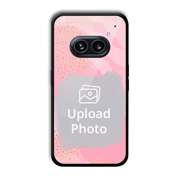 Sparkly Pink Customized Printed Back Cover for Nothing Phone (2a) 5G