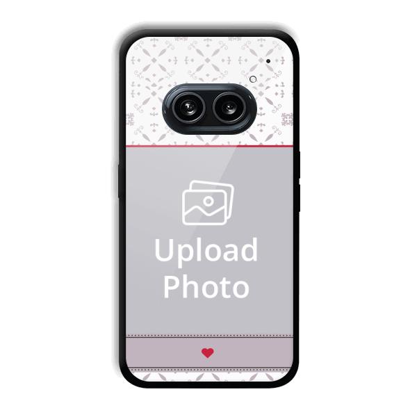 Fabric Print Customized Printed Back Cover for Nothing Phone (2a) 5G