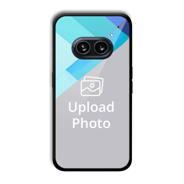 Bluish Patterns Customized Printed Back Cover for Nothing Phone (2a) 5G