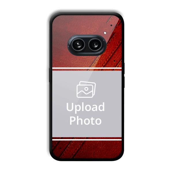 Solid Red Customized Printed Back Cover for Nothing Phone (2a) 5G