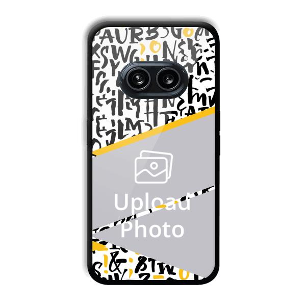 Letters Customized Printed Back Cover for Nothing Phone (2a) 5G
