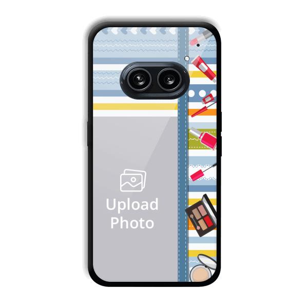 Makeup Theme Customized Printed Back Cover for Nothing Phone (2a) 5G