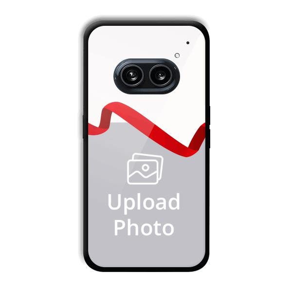 Red Ribbon Customized Printed Back Cover for Nothing Phone (2a) 5G