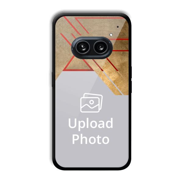 Brown Customized Printed Back Cover for Nothing Phone (2a) 5G