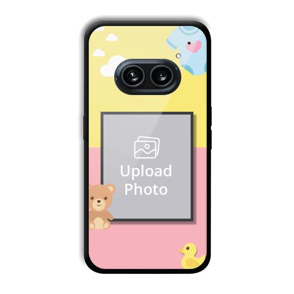 Teddy Bear Baby Design Customized Printed Back Cover for Nothing Phone (2a) 5G