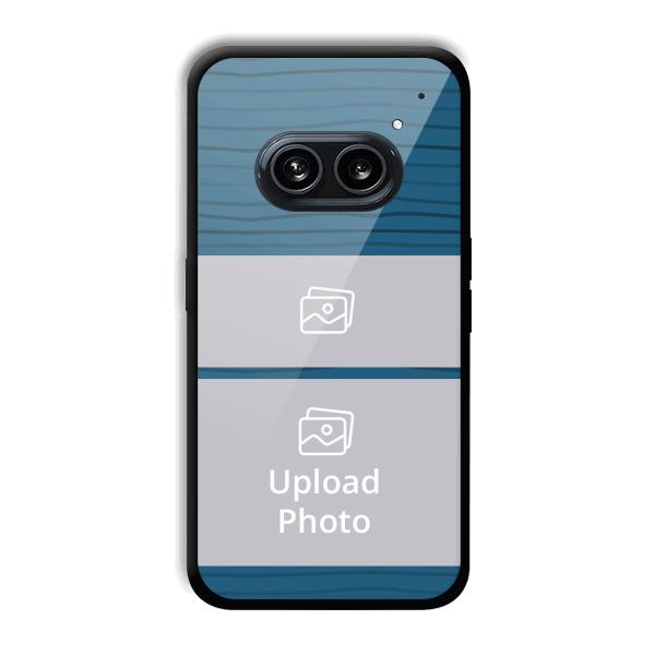 Dark Blue Customized Printed Back Cover for Nothing Phone (2a) 5G