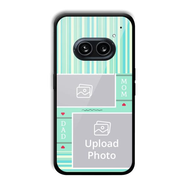 Mom Dad Customized Printed Back Cover for Nothing Phone (2a) 5G