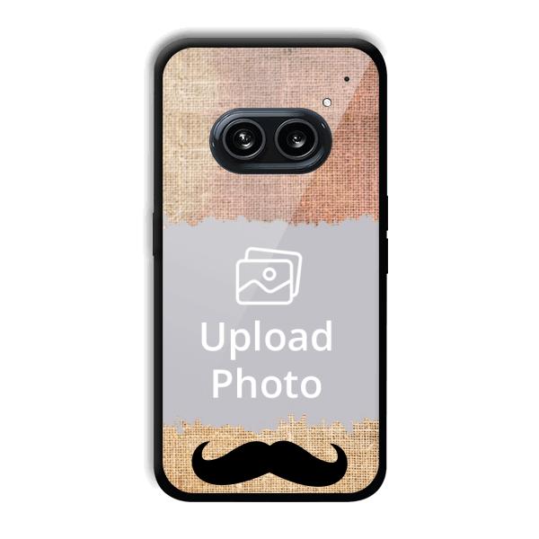 Moustache Customized Printed Back Cover for Nothing Phone (2a) 5G