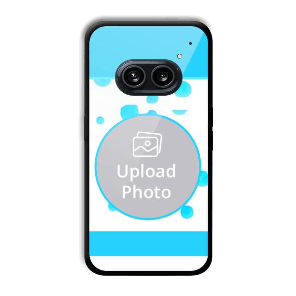 Bluish Customized Printed Back Cover for Nothing Phone (2a) 5G