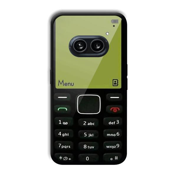 Nokia Feature Phone Customized Printed Back Cover for Nothing Phone (2a) 5G