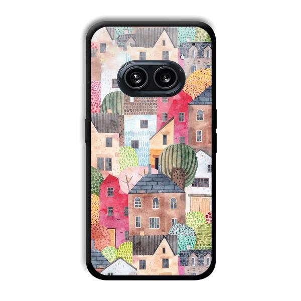 Colorful Homes Phone Customized Printed Back Cover for Nothing Phone (2a) 5G