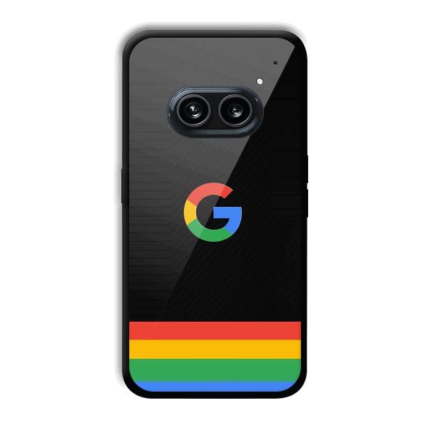 G Logo Phone Customized Printed Back Cover for Nothing Phone (2a) 5G