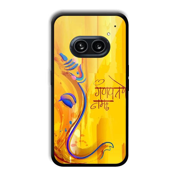 Ganpathi Prayer Phone Customized Printed Back Cover for Nothing Phone (2a) 5G