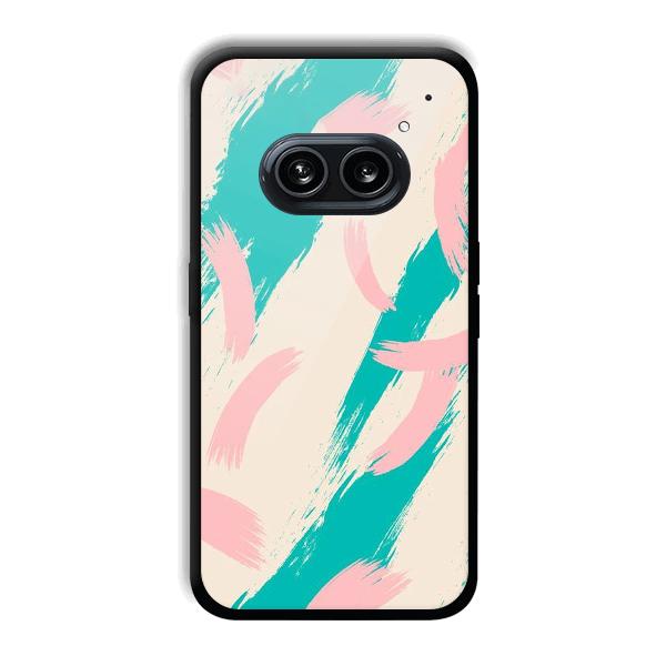 Pinkish Blue Phone Customized Printed Back Cover for Nothing Phone (2a) 5G