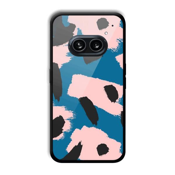 Black Dots Pattern Phone Customized Printed Back Cover for Nothing Phone (2a) 5G