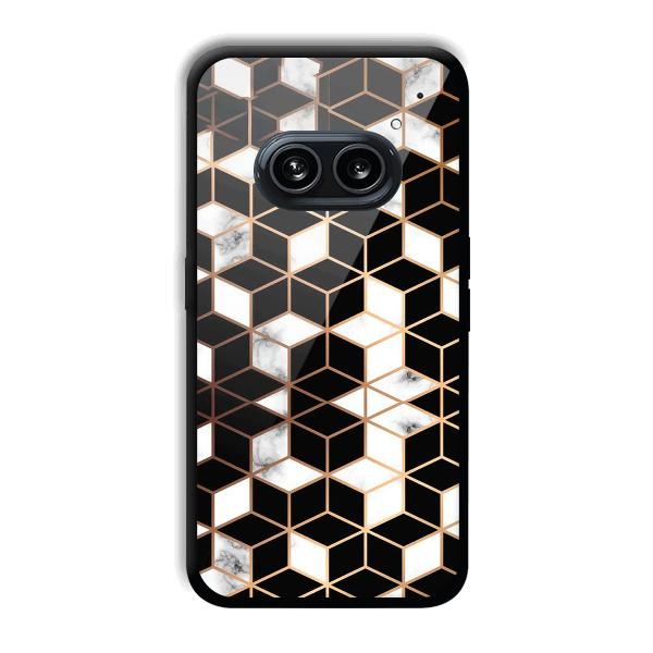 Black Cubes Phone Customized Printed Back Cover for Nothing Phone (2a) 5G