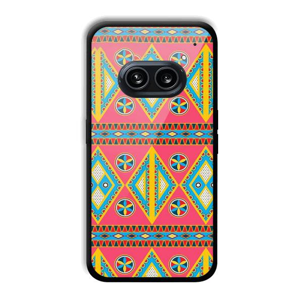 Colorful Rhombus Phone Customized Printed Back Cover for Nothing Phone (2a) 5G