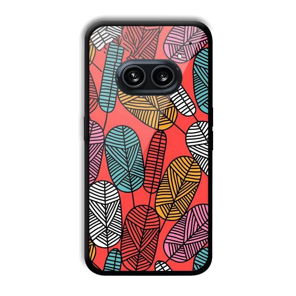 Lines and Leaves Phone Customized Printed Back Cover for Nothing Phone (2a) 5G