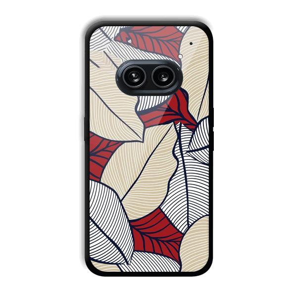 Leafy Pattern Phone Customized Printed Back Cover for Nothing Phone (2a) 5G