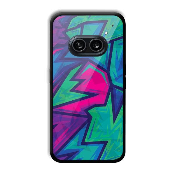 Dark Pink Design Phone Customized Printed Back Cover for Nothing Phone (2a) 5G