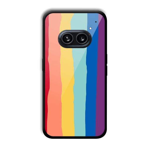 Vertical Paint Phone Customized Printed Back Cover for Nothing Phone (2a) 5G