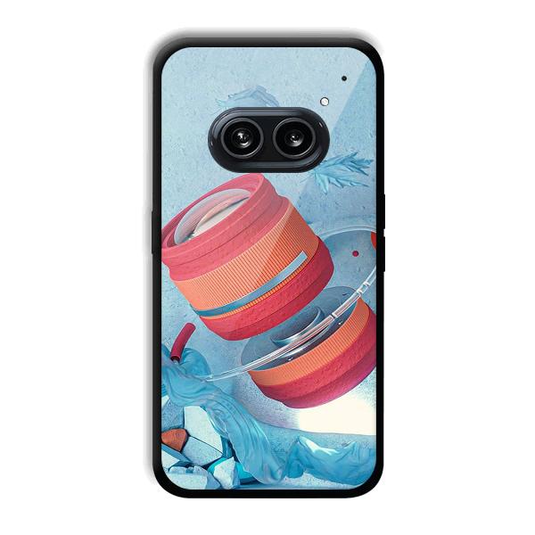 Blue Design Phone Customized Printed Back Cover for Nothing Phone (2a) 5G
