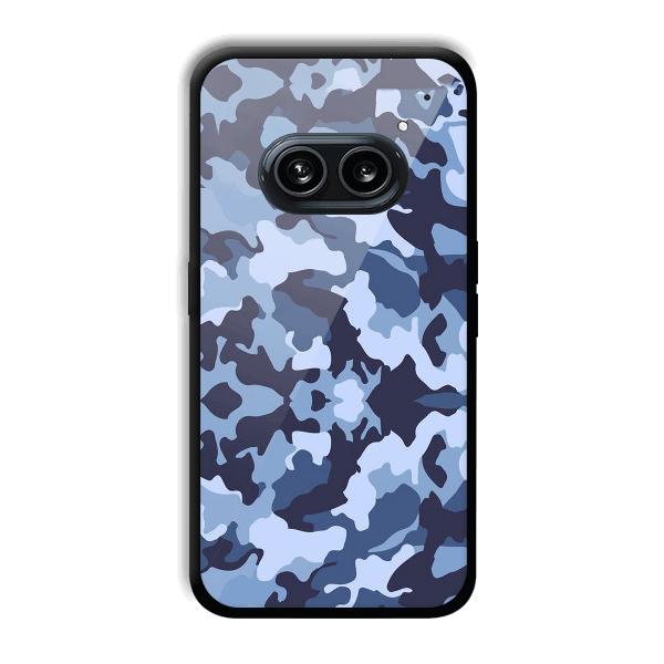 Blue Patterns Phone Customized Printed Back Cover for Nothing Phone (2a) 5G