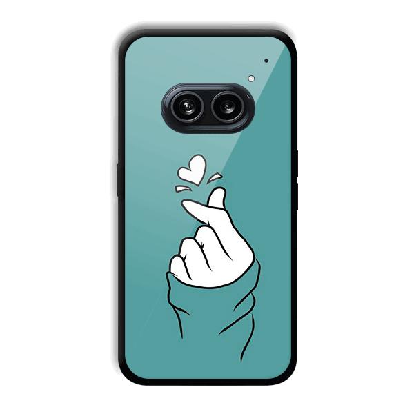 Korean Love Design Phone Customized Printed Back Cover for Nothing Phone (2a) 5G