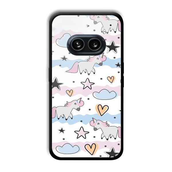 Unicorn Pattern Phone Customized Printed Back Cover for Nothing Phone (2a) 5G