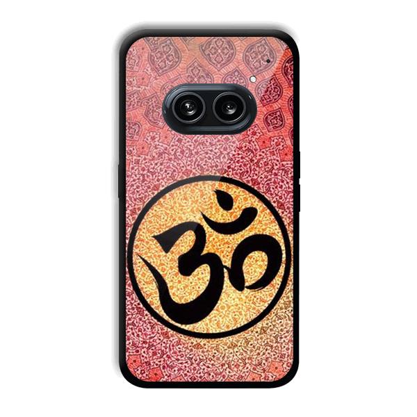 Om Design Phone Customized Printed Back Cover for Nothing Phone (2a) 5G