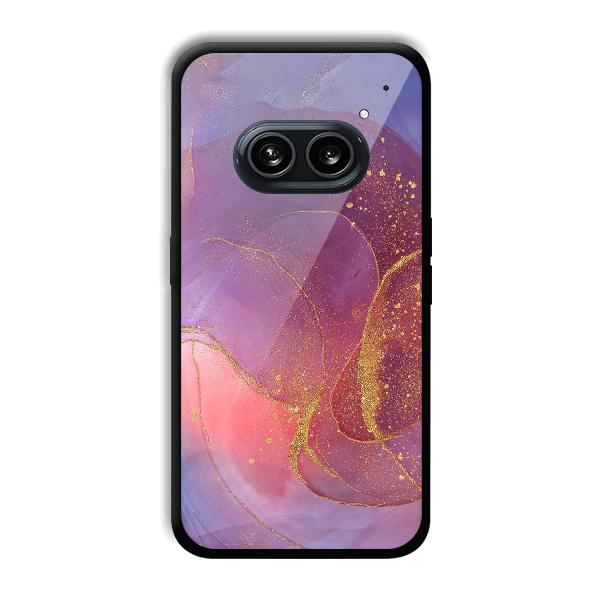Sparkling Marble Phone Customized Printed Back Cover for Nothing Phone (2a) 5G