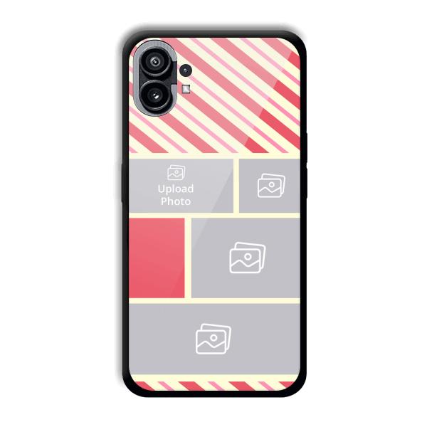 Diagnol Frame Customized Printed Back Cover for Nothing Phone (1)