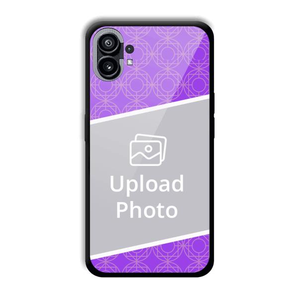 Purple Design Customized Printed Back Cover for Nothing Phone (1)