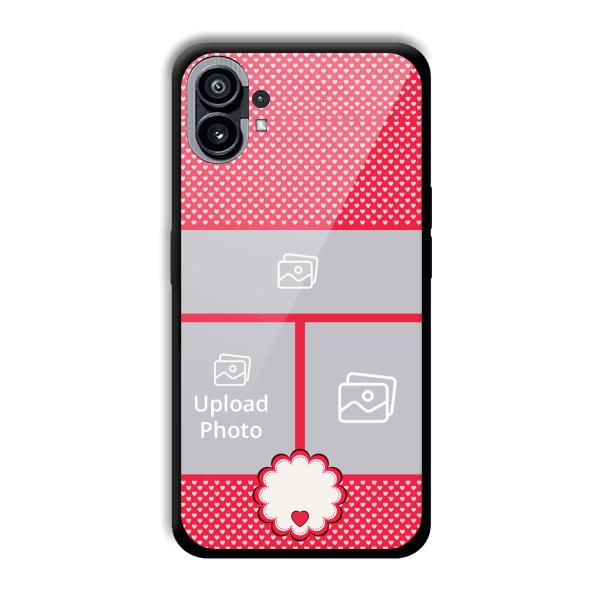 Little Hearts Customized Printed Back Cover for Nothing Phone (1)