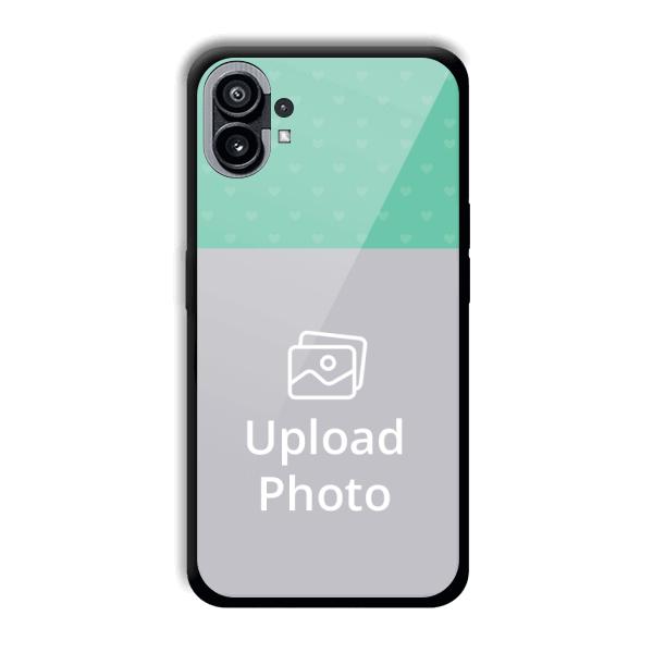 Green Hearts Customized Printed Back Cover for Nothing Phone (1)