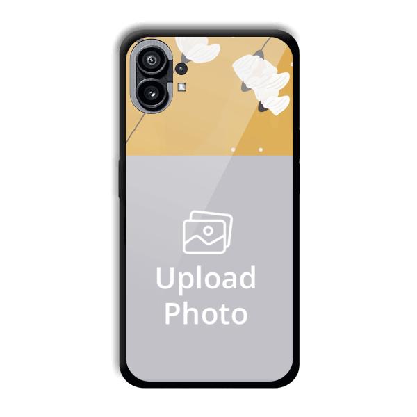 Flowers Background Customized Printed Back Cover for Nothing Phone (1)