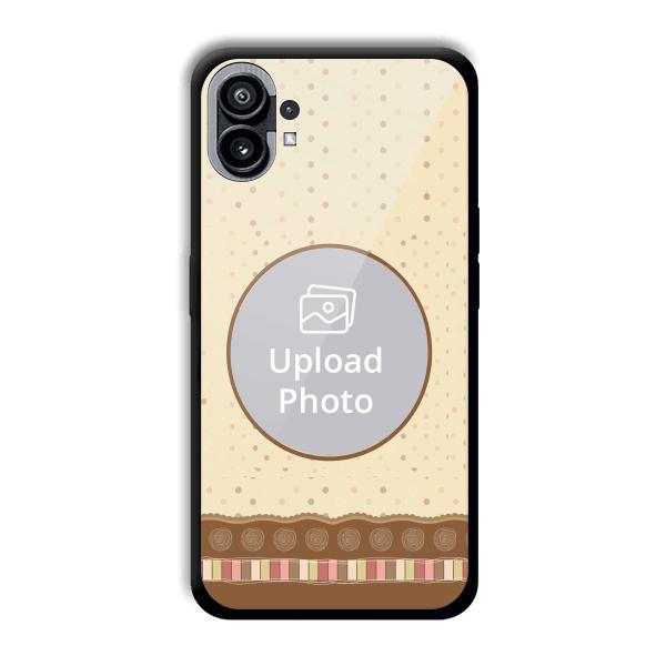 Brown Design Customized Printed Back Cover for Nothing Phone (1)